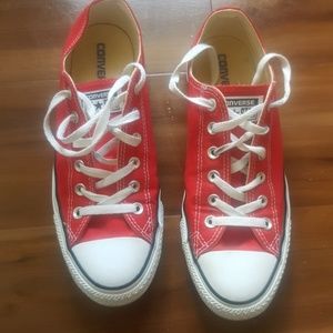 Red converse